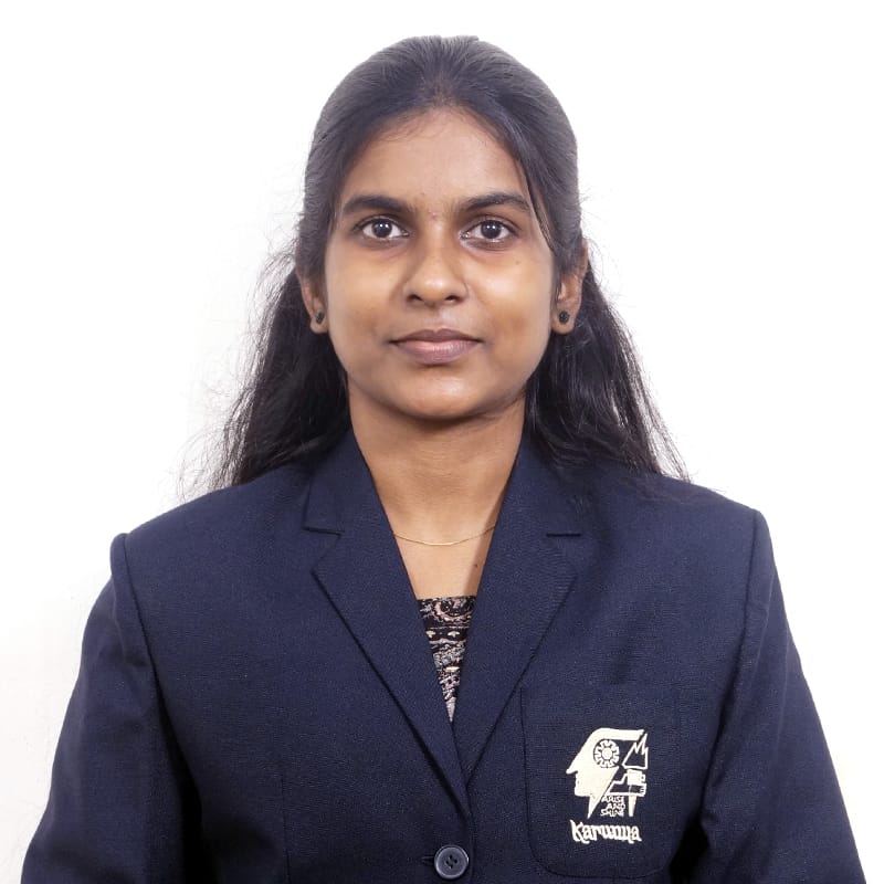 Ms. Herlin H J, GIS Instructor