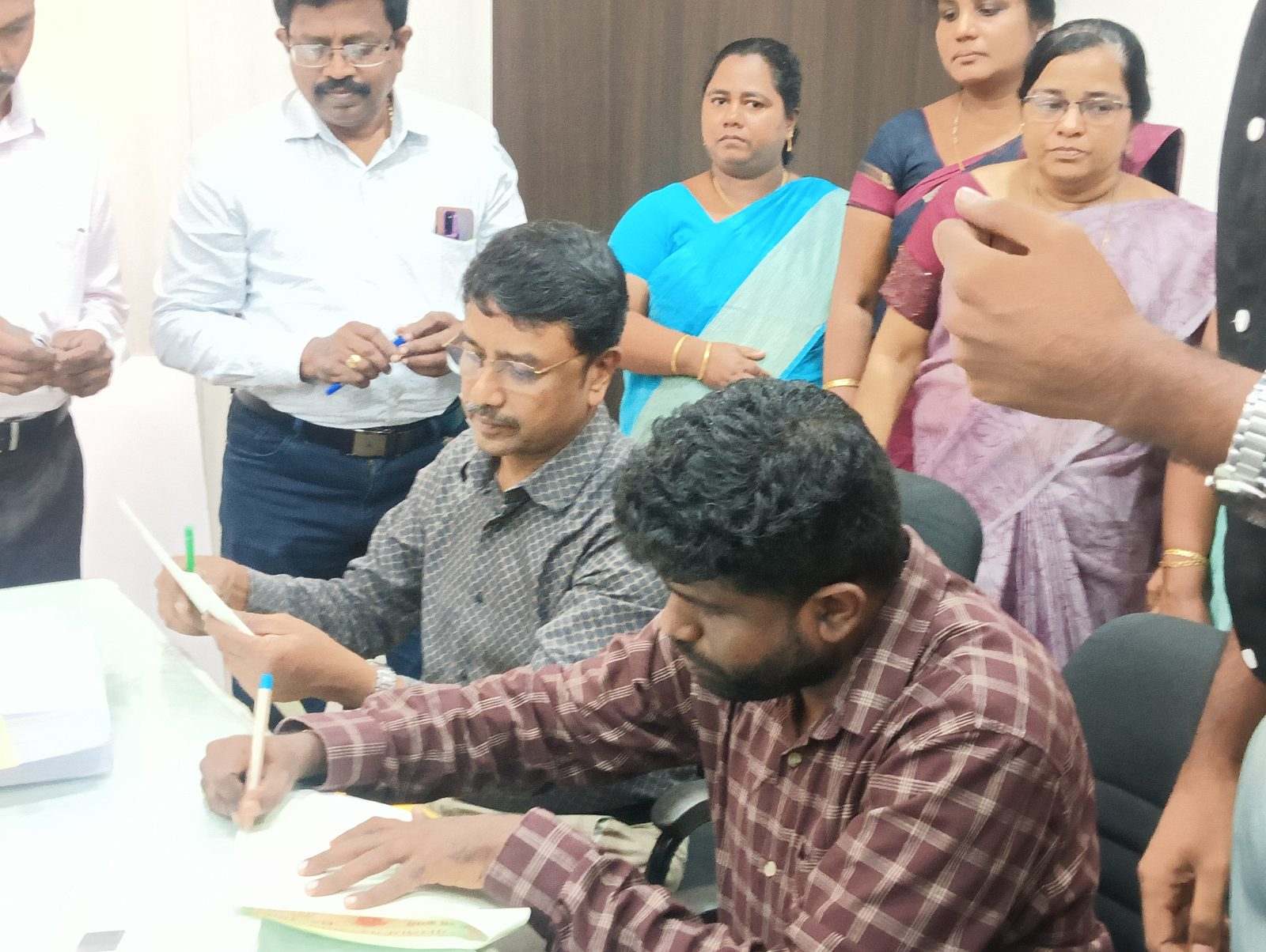 MoU signing between Geospatial Campus and Nesamony Memorial Christian College, Marthandam